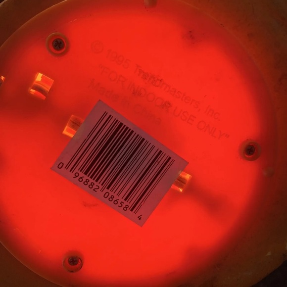 VTG Halloween 1995 TRENDMASTERS Light Up Foam Pumpkin Frankenstein Monster Decor - Picture 8 of 9